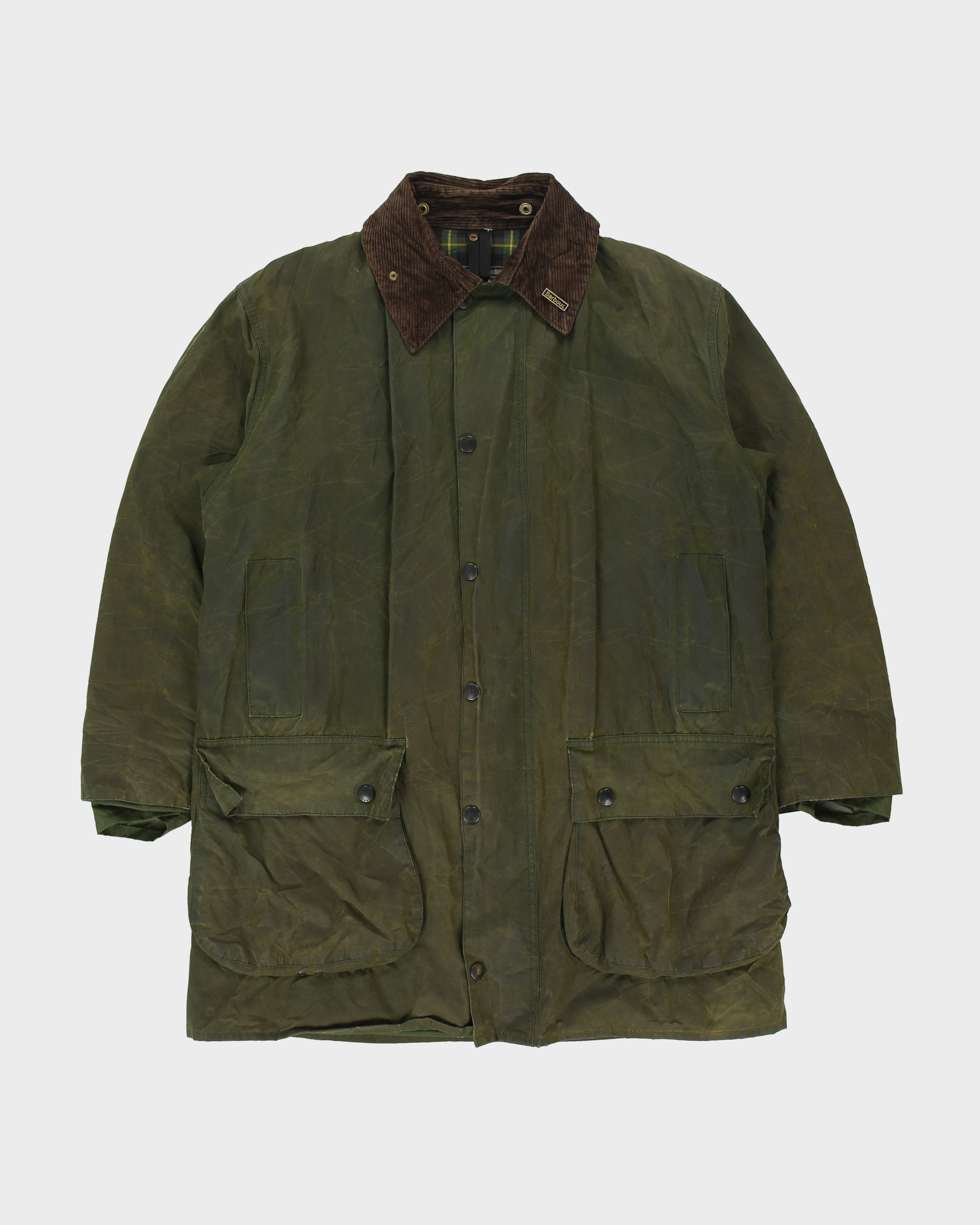 Barbour Border Waxed Field Jacket