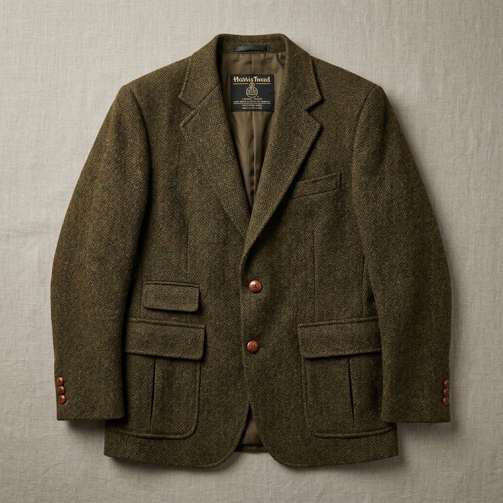 Harris Tweed Heritage Wool Blazer